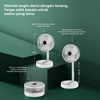 BravHom Protable Folding Fan BL-FN03 BravHom Protable Folding Fan BL-FN03 BravHom Rechargeable Folding Fan Kadonio Smart Home