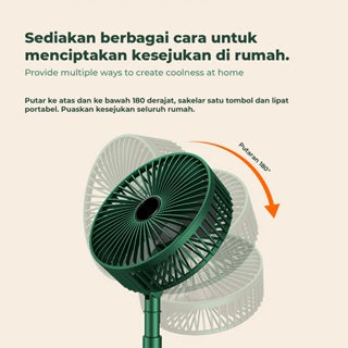 BravHom Protable Folding Fan BL-FN03 BravHom Protable Folding Fan BL-FN03 BravHom Rechargeable Folding Fan Kadonio Smart Home