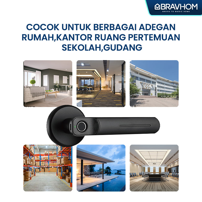 L401 L401 BravHom Smart Lock Kadonio Smart Home