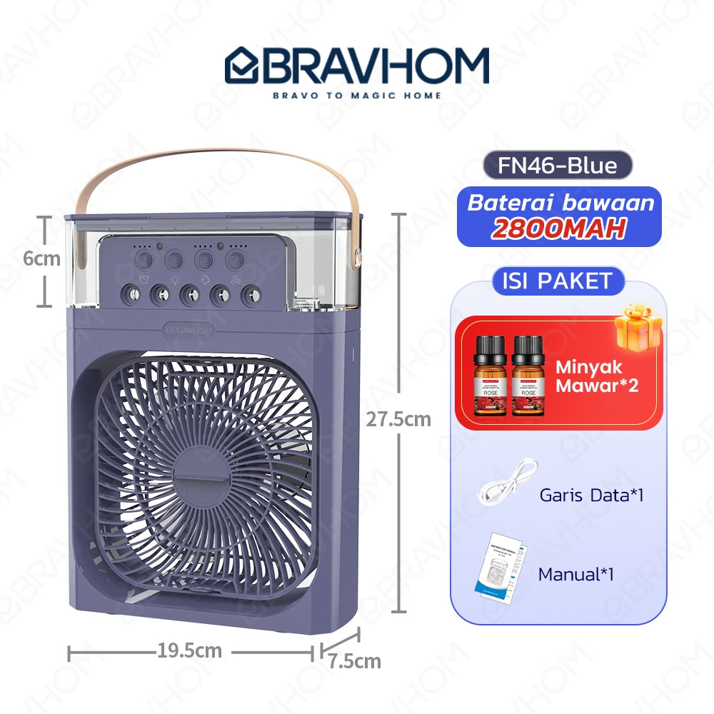 BravHom Air Cooling Fan BL-FN46 BravHom Air Cooling Fan BL-FN46 BravHom Fan Kadonio Smart Home