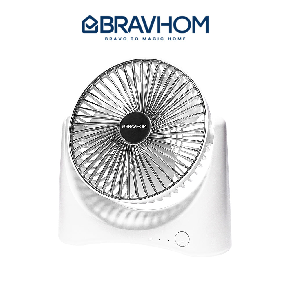 BravHom Protable Desktop Fan BL-FN04 BravHom Protable Desktop Fan BL-FN04 BravHom Kadonio Smart Home