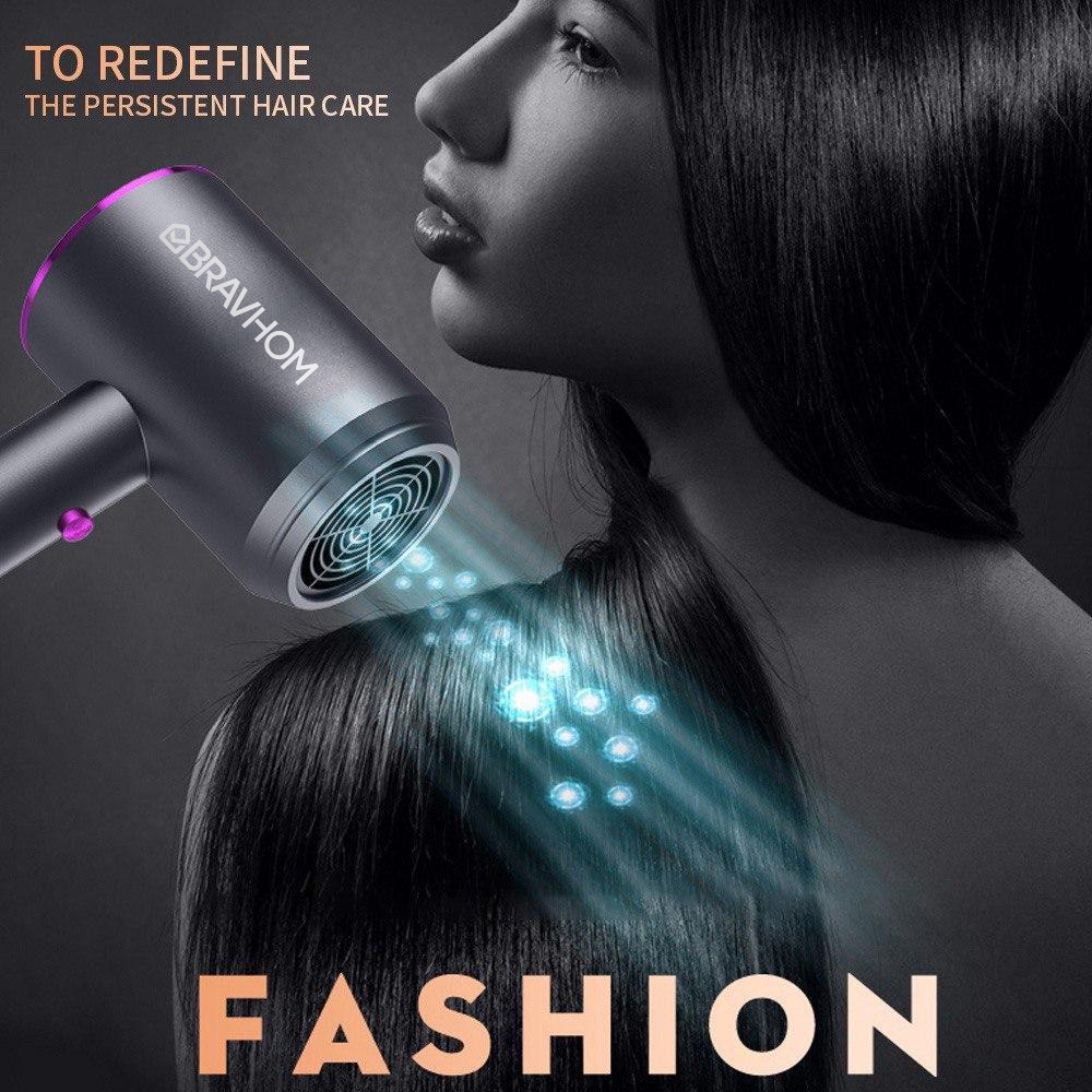 BravHom Hair Dryer BL-HD01 BravHom Hair Dryer BL-HD01 BravHom Kadonio Smart Home