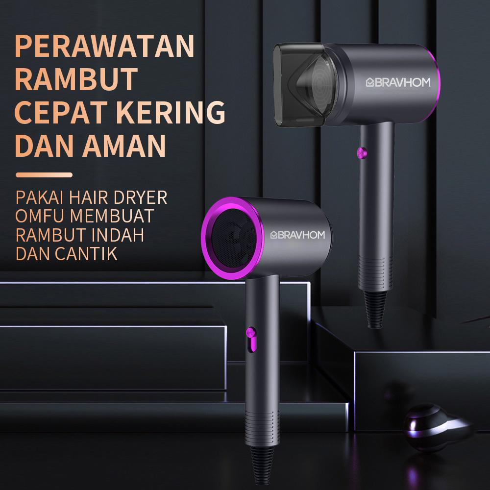 BravHom Hair Dryer BL-HD01 BravHom Hair Dryer BL-HD01 BravHom Kadonio Smart Home