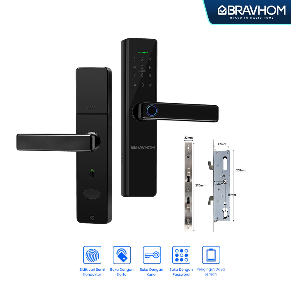 L621 L621 BravHom Smart Lock Kadonio Smart Home
