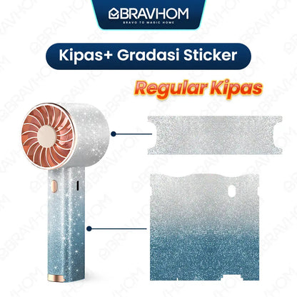 Bravhom Kipas Angin Mini Portable 3IN1 Aromaterapi 3 Kecepatan Lampu Warna Warni Phone Holder FN16 Bravhom Kipas Angin Mini Portable 3IN1 Aromaterapi 3 Kecepatan Lampu Warna Warni Phone Holder FN16 BravHom Fan Kadonio Smart Home