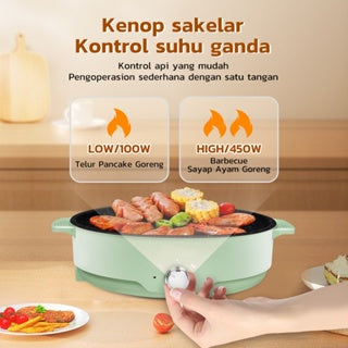 BravHom Electric Pan BL-BQ02 BravHom Electric Pan BL-BQ02 BravHom  Kadonio Smart Home