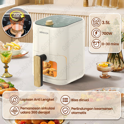 BravHom Smart Air Fryer BL-AF01 BravHom Smart Air Fryer BL-AF01 BravHom  Kadonio Smart Home