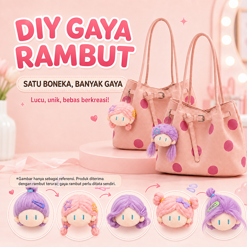 Bravhom Fashion Tas Tote Wanita Pink Motif Polkadot Korea Kapasitas Besar Tas Bahu Jinjing Casual Serbaguna untuk Harian BG10 Bravhom Fashion Tas Tote Wanita Pink Motif Polkadot Korea Kapasitas Besar Tas Bahu Jinjing Casual Serbaguna untuk Harian BG10 BravHom bag Kadonio Smart Home