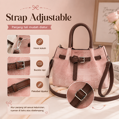 Bravhom Fashion Tas Wanita Vintage Pink Retro Premium Tas Tangan & Selempang Wanita Elegan untuk Daily Look Estetik BG09 Bravhom Fashion Tas Wanita Vintage Pink Retro Premium Tas Tangan & Selempang Wanita Elegan untuk Daily Look Estetik BG09 BravHom Official Store  Kadonio Smart Home