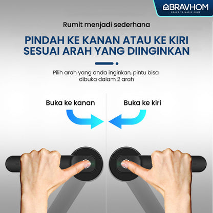 L401 L401 BravHom Smart Lock Kadonio Smart Home
