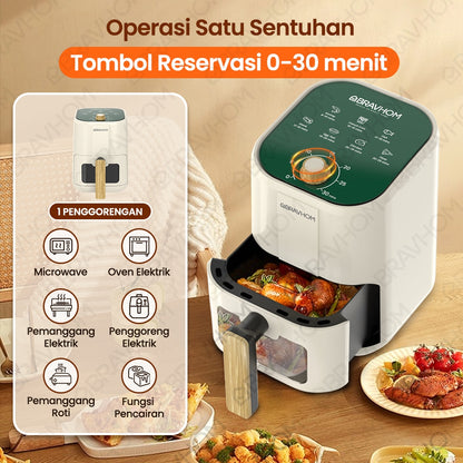 BravHom Smart Air Fryer BL-AF01 BravHom Smart Air Fryer BL-AF01 BravHom  Kadonio Smart Home