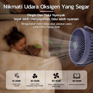 BravHom Table Clip Fan BL-FN42 BravHom Table Clip Fan BL-FN42 BravHom  Kadonio Smart Home