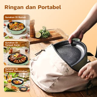 BravHom Electric Pan BL-BQ02 BravHom Electric Pan BL-BQ02 BravHom  Kadonio Smart Home