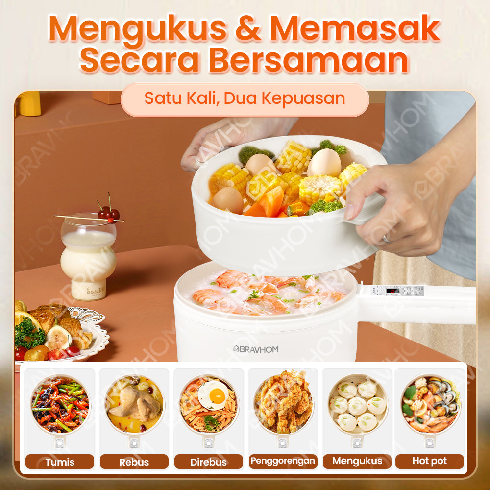 BravHom Smart Electric Pot BL-EP01 BravHom Smart Electric Pot BL-EP01 BravHom Kitchen Appliances Kadonio Smart Home