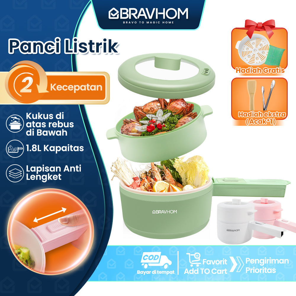 BravHom Smart Electric Pot BL-EP02 BravHom Smart Electric Pot BL-EP02 BravHom Kitchen Appliances Kadonio Smart Home