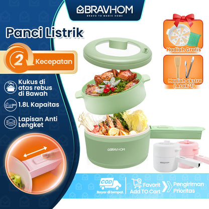 BravHom Smart Electric Pot BL-EP02 BravHom Smart Electric Pot BL-EP02 BravHom Kitchen Appliances Kadonio Smart Home
