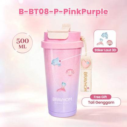 (COD)Bravhom 500ML Tumbler Kopi Dopamin Gradasi Stainless SUS316 Botol Minum Viral Portable Cocok untuk Harian Sekolah Jalan-jalan Olahraga Tumbler Aesthetic Kekinian OOTD Coffee Tumbler BT08 (COD)Bravhom 500ML Tumbler Kopi Dopamin Gradasi Stainless SUS316 Botol Minum Viral Portable Cocok untuk Harian Sekolah Jalan-jalan Olahraga Tumbler Aesthetic Kekinian OOTD Coffee Tumbler BT08 BravHom  Kadonio Smart Home