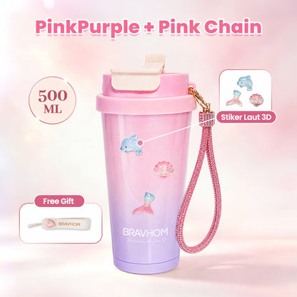 (COD)Bravhom 500ML Tumbler Kopi Dopamin Gradasi Stainless SUS316 Botol Minum Viral Portable Cocok untuk Harian Sekolah Jalan-jalan Olahraga Tumbler Aesthetic Kekinian OOTD Coffee Tumbler BT08 (COD)Bravhom 500ML Tumbler Kopi Dopamin Gradasi Stainless SUS316 Botol Minum Viral Portable Cocok untuk Harian Sekolah Jalan-jalan Olahraga Tumbler Aesthetic Kekinian OOTD Coffee Tumbler BT08 BravHom  Kadonio Smart Home