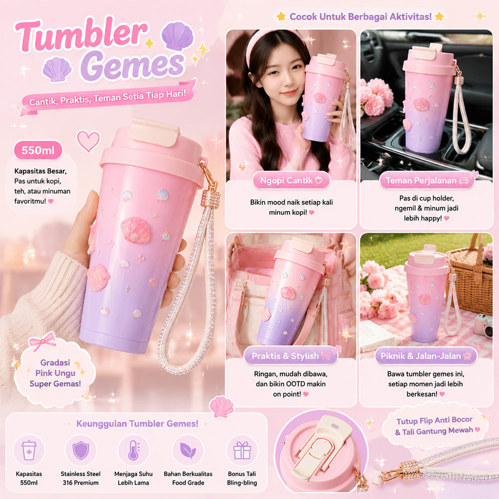 (COD)Bravhom 500ML Tumbler Kopi Dopamin Gradasi Stainless SUS316 Botol Minum Viral Portable Cocok untuk Harian Sekolah Jalan-jalan Olahraga Tumbler Aesthetic Kekinian OOTD Coffee Tumbler BT08 (COD)Bravhom 500ML Tumbler Kopi Dopamin Gradasi Stainless SUS316 Botol Minum Viral Portable Cocok untuk Harian Sekolah Jalan-jalan Olahraga Tumbler Aesthetic Kekinian OOTD Coffee Tumbler BT08 BravHom  Kadonio Smart Home