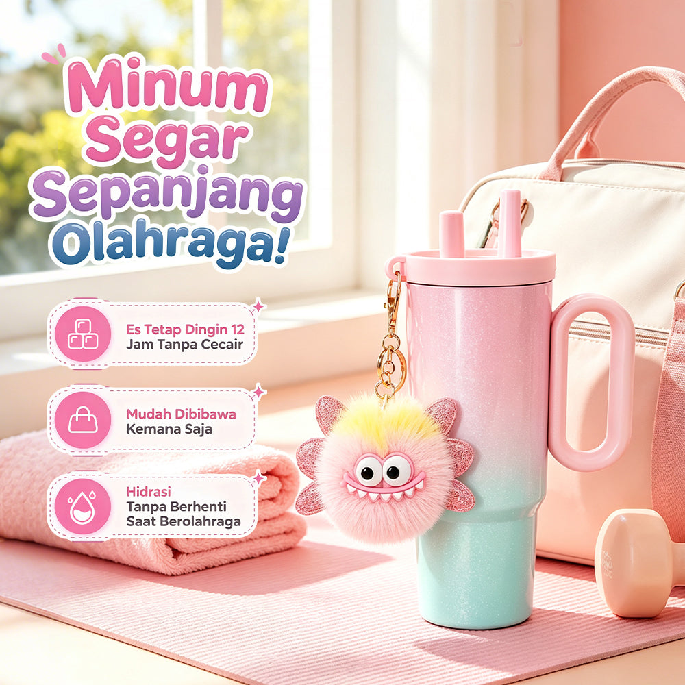 (COD)Bravhom 710ml Gradasi Botol Tumbler Stainless Steel 316 Tumbler Gagang Kapasitas Gradasi Viral Tahan Panas & Dingin Bonus Aksesoris Bisa Minum Sedotan BT09 (COD)Bravhom 710ml Gradasi Botol Tumbler Stainless Steel 316 Tumbler Gagang Kapasitas Gradasi Viral Tahan Panas & Dingin Bonus Aksesoris Bisa Minum Sedotan BT09 BravHom  Kadonio Smart Home