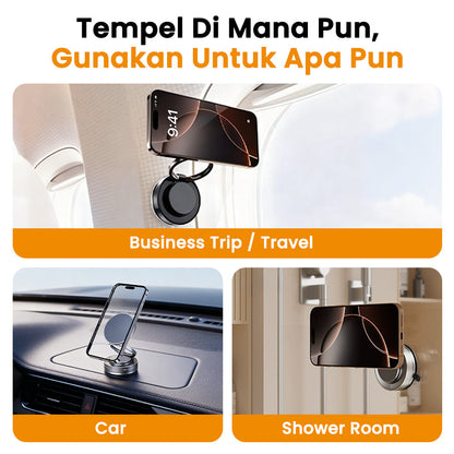 (COD)Bravhom Holder Ponsel / Phone Magnet 360° Hisap Kuat di Mobil & Kaca Nggak Jatuh Buat Gym Masak Nonton Praktis Banget PH02 (COD)Bravhom Holder Ponsel / Phone Magnet 360° Hisap Kuat di Mobil & Kaca Nggak Jatuh Buat Gym Masak Nonton Praktis Banget PH02 BravHom Official Store  Kadonio Smart Home