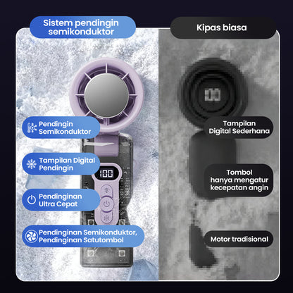 (COD) Bravhom Kipas Angin Lipat Portabel denganPendingin Semikonduktor100Tingkat Kecepatan |Dapat Dipakai diLeher & Diselempang, DesainTransparan yang Stylish (COD) Bravhom Kipas Angin Lipat Portabel denganPendingin Semikonduktor100Tingkat Kecepatan |Dapat Dipakai diLeher & Diselempang, DesainTransparan yang Stylish BravHom Fan Kadonio Smart Home