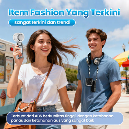 (COD) Bravhom Kipas Angin Lipat Portabel denganPendingin Semikonduktor100Tingkat Kecepatan |Dapat Dipakai diLeher & Diselempang, DesainTransparan yang Stylish (COD) Bravhom Kipas Angin Lipat Portabel denganPendingin Semikonduktor100Tingkat Kecepatan |Dapat Dipakai diLeher & Diselempang, DesainTransparan yang Stylish BravHom Fan Kadonio Smart Home