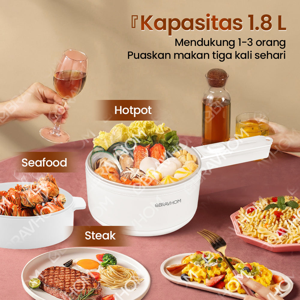 BravHom Smart Electric Pot BL-EP02 BravHom Smart Electric Pot BL-EP02 BravHom Kitchen Appliances Kadonio Smart Home