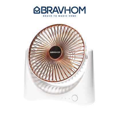 BravHom Protable Desktop Fan BL-FN04 BravHom Protable Desktop Fan BL-FN04 BravHom  Kadonio Smart Home