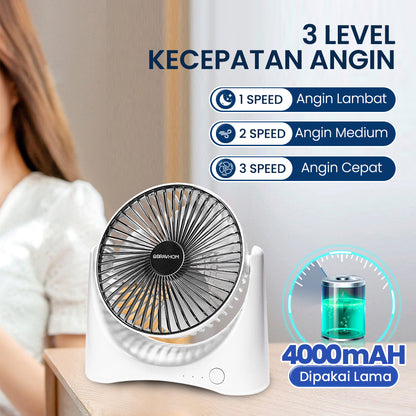 BravHom Protable Desktop Fan BL-FN04 BravHom Protable Desktop Fan BL-FN04 BravHom  Kadonio Smart Home