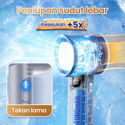 (COD)Bravhom Kipas Angin Turbo Portable LED Display 100 Gear 4000mAh Lampu Malam Dudukan kipas kerajaan (COD)Bravhom Kipas Angin Turbo Portable LED Display 100 Gear 4000mAh Lampu Malam Dudukan kipas kerajaan BravHom Fan Kadonio Smart Home