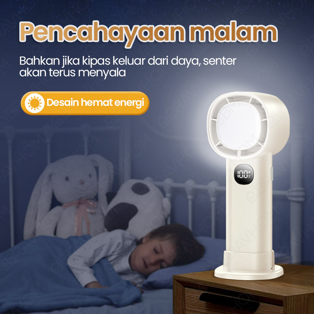 (COD)Bravhom Kipas Angin Turbo Portable LED Display 100 Gear 4000mAh Lampu Malam Dudukan kipas kerajaan (COD)Bravhom Kipas Angin Turbo Portable LED Display 100 Gear 4000mAh Lampu Malam Dudukan kipas kerajaan BravHom Fan Kadonio Smart Home