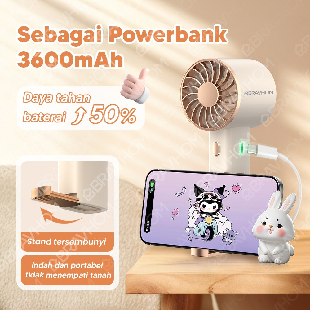(COD)[U]Bravhom Kipas Angin Mini Portable 3IN1 Aromaterapi 3 Kecepatan Lampu Warna Warni Phone Holder FN16 (COD)[U]Bravhom Kipas Angin Mini Portable 3IN1 Aromaterapi 3 Kecepatan Lampu Warna Warni Phone Holder FN16 BravHom Official Store  Kadonio Smart Home