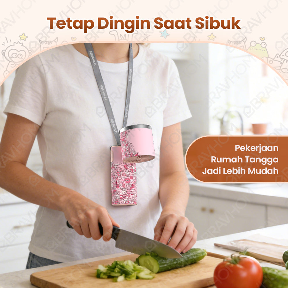 (COD)New Bravhom Kipas Angin Mini PortablePendingin Semikonduktor 7200mAh kapasitas besar 32000RPM Pengaturan Kecepatan 199 tingkat (COD)New Bravhom Kipas Angin Mini PortablePendingin Semikonduktor 7200mAh kapasitas besar 32000RPM Pengaturan Kecepatan 199 tingkat BravHom Fan Kadonio Smart Home