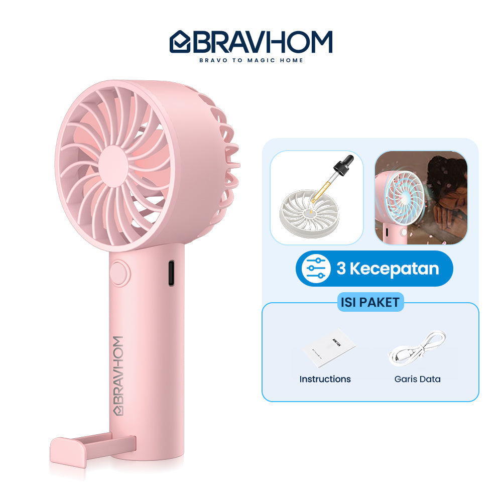 (COD)Bravhom 2IN1 Kipas Angin Mini PortableAromaterapi 3 Kecepatan Phone Holder (COD)Bravhom 2IN1 Kipas Angin Mini PortableAromaterapi 3 Kecepatan Phone Holder BravHom Fan Kadonio Smart Home