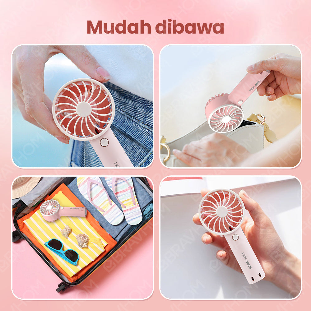 (COD)Bravhom 2IN1 Kipas Angin Mini PortableAromaterapi 3 Kecepatan Phone Holder (COD)Bravhom 2IN1 Kipas Angin Mini PortableAromaterapi 3 Kecepatan Phone Holder BravHom Fan Kadonio Smart Home