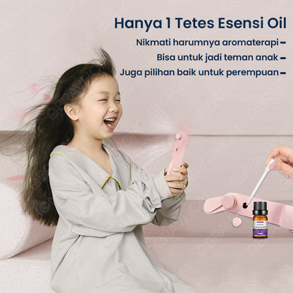 (COD)Bravhom Kipas angin Portable Lipat Nano Spray Dipakai Sebagai powerbank USB Cas 4800mAh mini Fan powerbank mini kipas (COD)Bravhom Kipas angin Portable Lipat Nano Spray Dipakai Sebagai powerbank USB Cas 4800mAh mini Fan powerbank mini kipas BravHom Fan Kadonio Smart Home