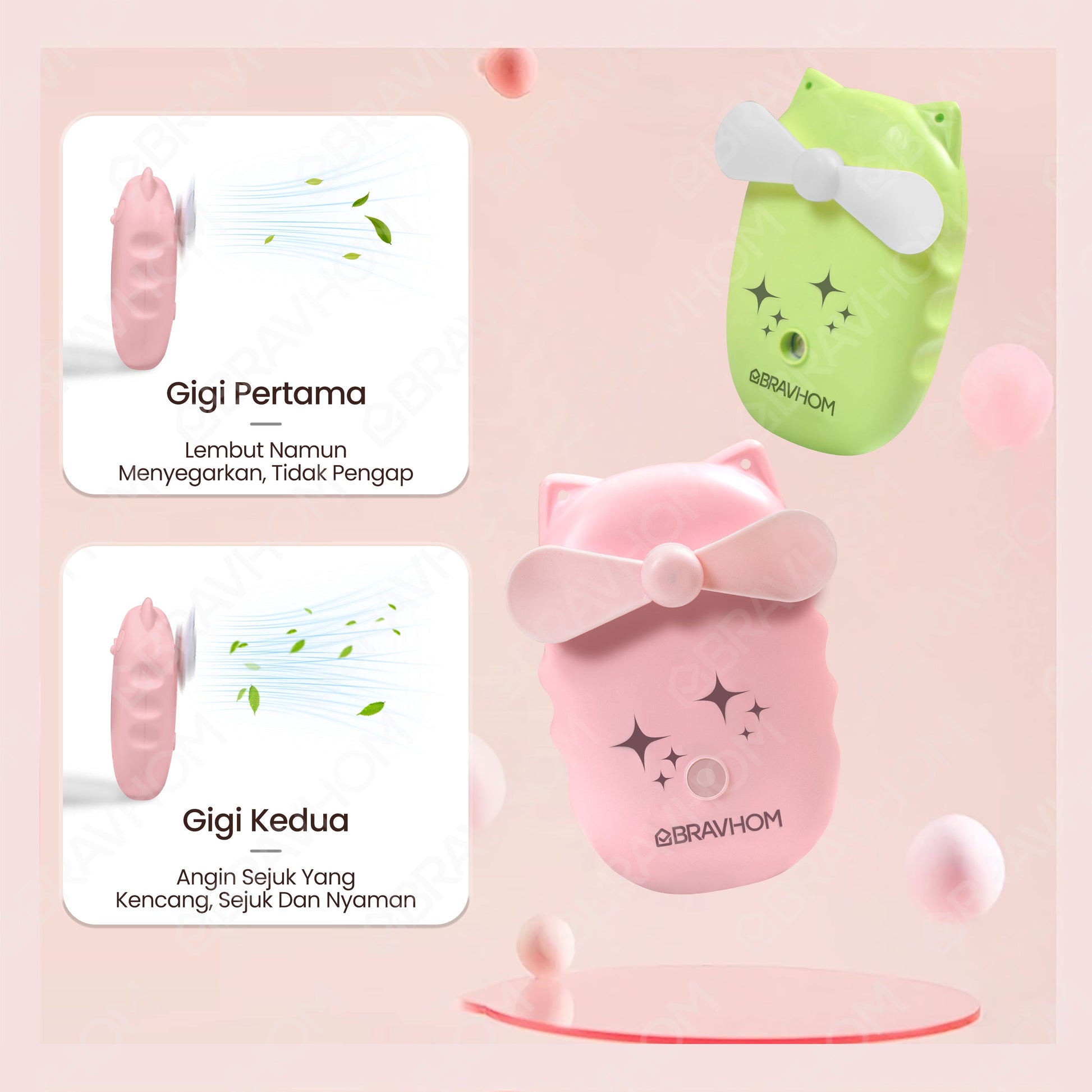(COD)Bravhom kipas Angin mini portable Nano Spray Aromaterapi kipas Kecil Cas Genggam Bisa Di lsi Air aolida kipas (COD)Bravhom kipas Angin mini portable Nano Spray Aromaterapi kipas Kecil Cas Genggam Bisa Di lsi Air aolida kipas BravHom Fan Kadonio Smart Home