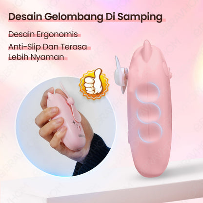 (COD)Bravhom kipas Angin mini portable Nano Spray Aromaterapi kipas Kecil Cas Genggam Bisa Di lsi Air aolida kipas (COD)Bravhom kipas Angin mini portable Nano Spray Aromaterapi kipas Kecil Cas Genggam Bisa Di lsi Air aolida kipas BravHom Fan Kadonio Smart Home