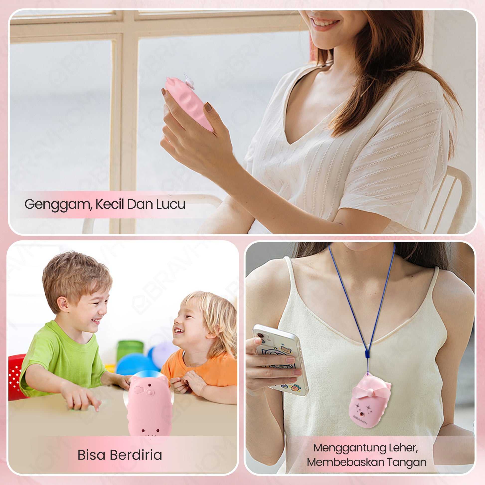 (COD)Bravhom kipas Angin mini portable Nano Spray Aromaterapi kipas Kecil Cas Genggam Bisa Di lsi Air aolida kipas (COD)Bravhom kipas Angin mini portable Nano Spray Aromaterapi kipas Kecil Cas Genggam Bisa Di lsi Air aolida kipas BravHom Fan Kadonio Smart Home
