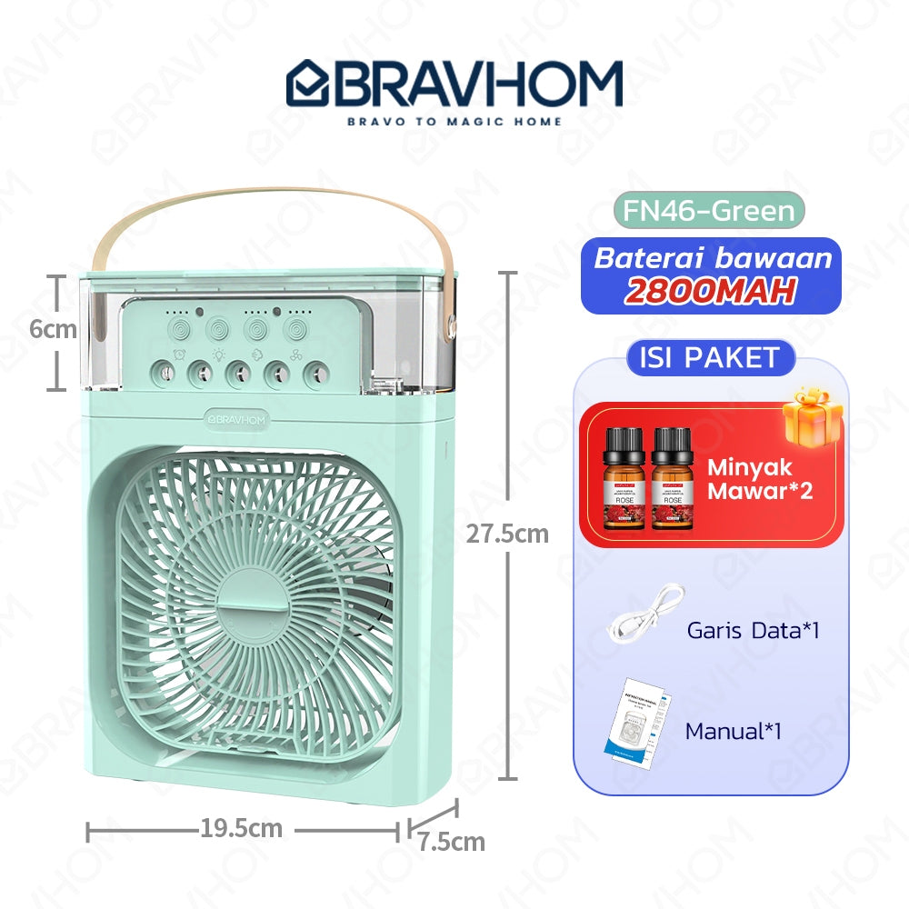 BravHom Air Cooling Fan BL-FN46 BravHom Air Cooling Fan BL-FN46 BravHom Fan Kadonio Smart Home