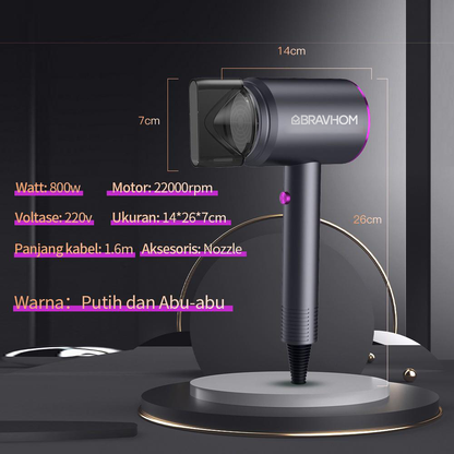 BravHom Hair Dryer BL-HD01 BravHom Hair Dryer BL-HD01 BravHom  Kadonio Smart Home