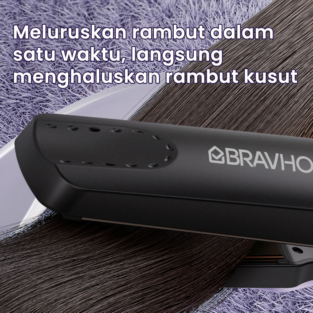 (COD)Bravhom Catokan Rambut 2in Untuk Rambut Lurus Dan Keriting Belat MelebarPenyesuaian Suhu Empat Kecepatan Perawatan Rambut lon Negatif Meluruskan Kering Sisir Pria Curly Elektrik (COD)Bravhom Catokan Rambut 2in Untuk Rambut Lurus Dan Keriting Belat MelebarPenyesuaian Suhu Empat Kecepatan Perawatan Rambut lon Negatif Meluruskan Kering Sisir Pria Curly Elektrik BravHom  Kadonio Smart Home