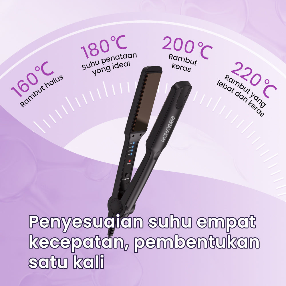 (COD)Bravhom Catokan Rambut 2in Untuk Rambut Lurus Dan Keriting Belat MelebarPenyesuaian Suhu Empat Kecepatan Perawatan Rambut lon Negatif Meluruskan Kering Sisir Pria Curly Elektrik (COD)Bravhom Catokan Rambut 2in Untuk Rambut Lurus Dan Keriting Belat MelebarPenyesuaian Suhu Empat Kecepatan Perawatan Rambut lon Negatif Meluruskan Kering Sisir Pria Curly Elektrik BravHom  Kadonio Smart Home