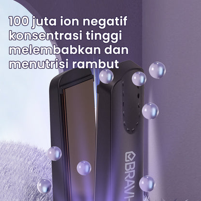(COD)Bravhom Catokan Rambut 2in Untuk Rambut Lurus Dan Keriting Belat MelebarPenyesuaian Suhu Empat Kecepatan Perawatan Rambut lon Negatif Meluruskan Kering Sisir Pria Curly Elektrik (COD)Bravhom Catokan Rambut 2in Untuk Rambut Lurus Dan Keriting Belat MelebarPenyesuaian Suhu Empat Kecepatan Perawatan Rambut lon Negatif Meluruskan Kering Sisir Pria Curly Elektrik BravHom  Kadonio Smart Home