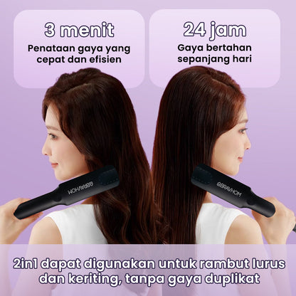 (COD)Bravhom Catokan Rambut 2in Untuk Rambut Lurus Dan Keriting Belat MelebarPenyesuaian Suhu Empat Kecepatan Perawatan Rambut lon Negatif Meluruskan Kering Sisir Pria Curly Elektrik (COD)Bravhom Catokan Rambut 2in Untuk Rambut Lurus Dan Keriting Belat MelebarPenyesuaian Suhu Empat Kecepatan Perawatan Rambut lon Negatif Meluruskan Kering Sisir Pria Curly Elektrik BravHom  Kadonio Smart Home
