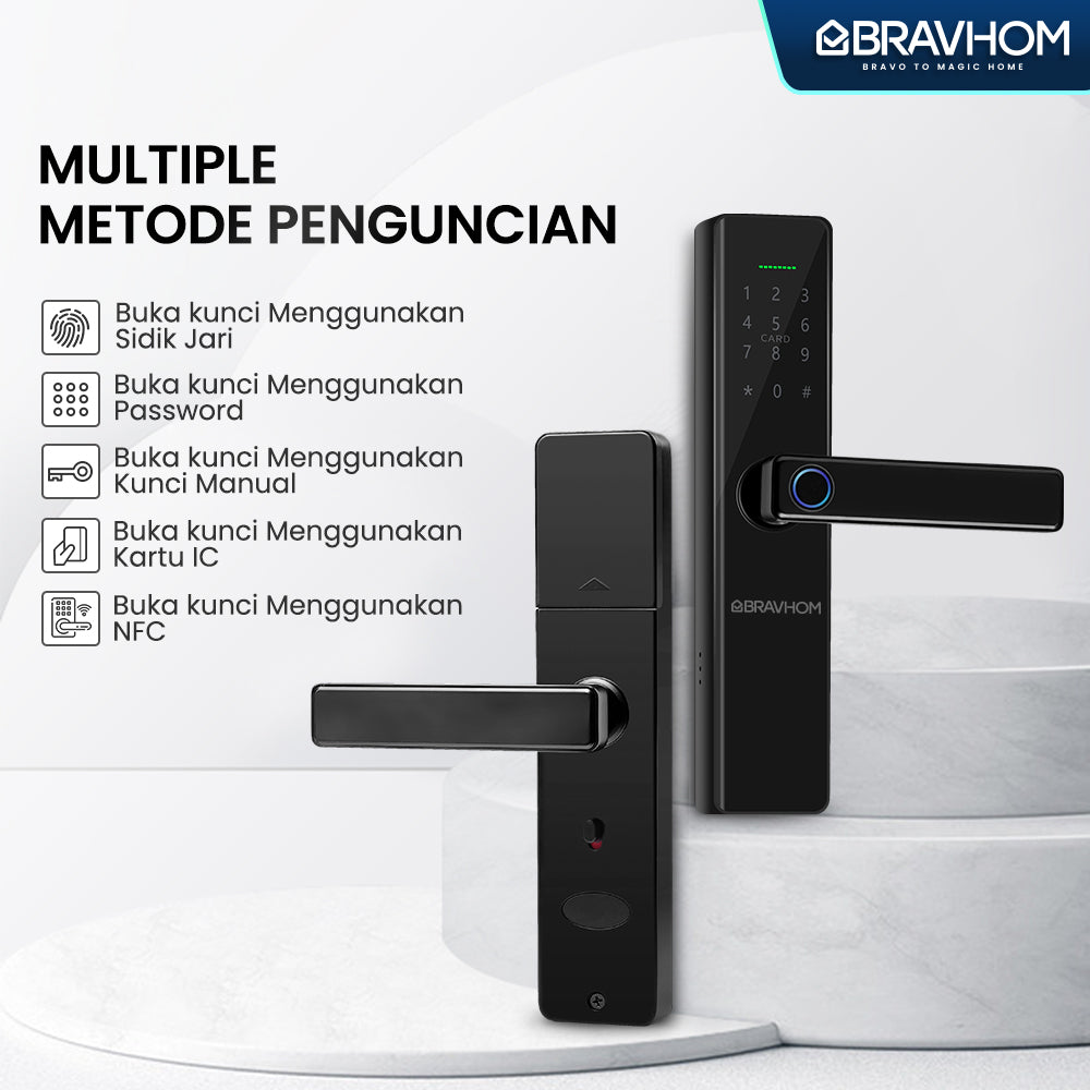 L621 L621 BravHom Smart Lock Kadonio Smart Home