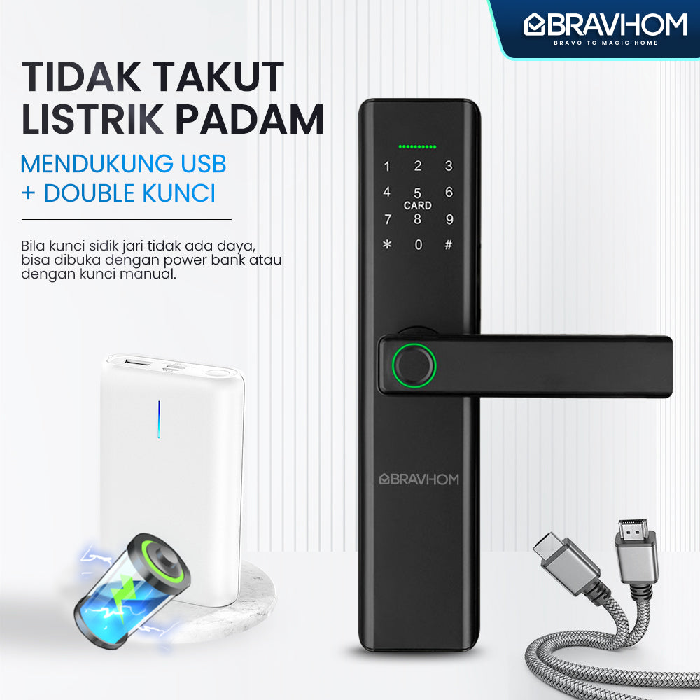 L621 L621 BravHom Smart Lock Kadonio Smart Home