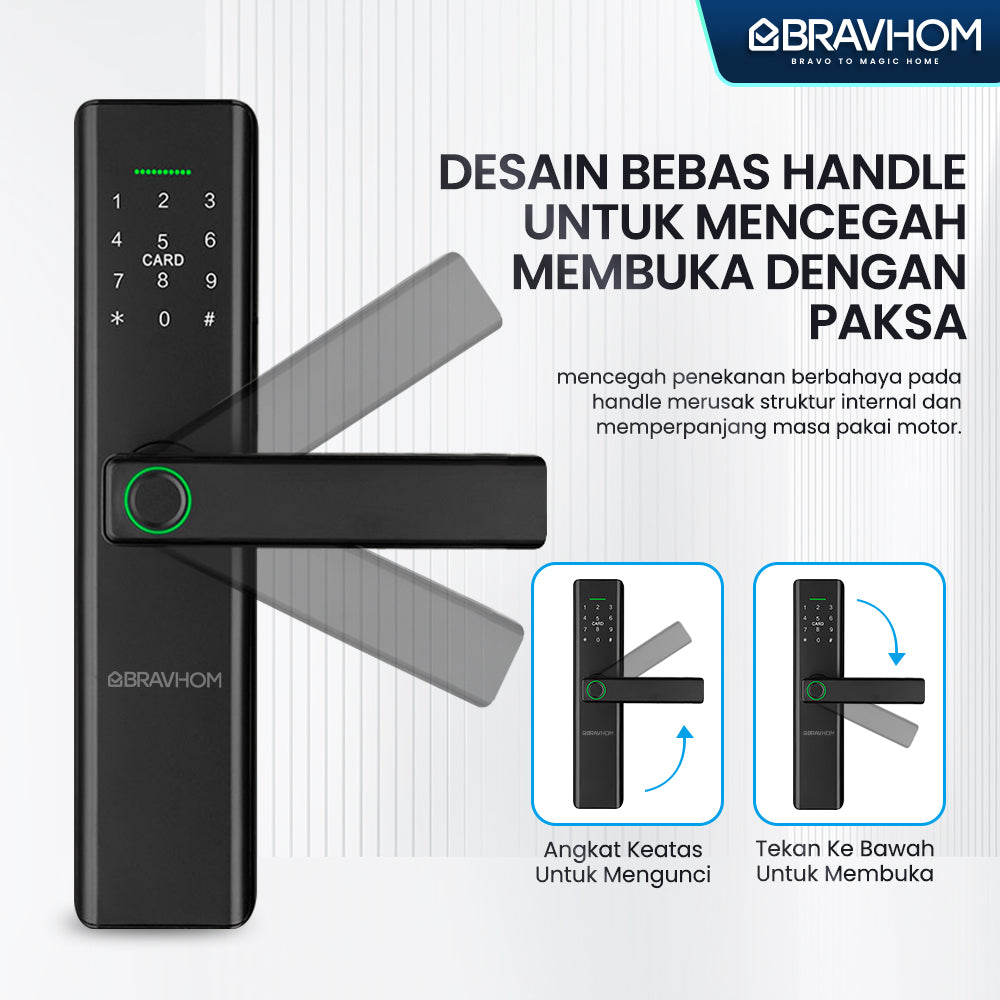 L621 L621 BravHom Smart Lock Kadonio Smart Home