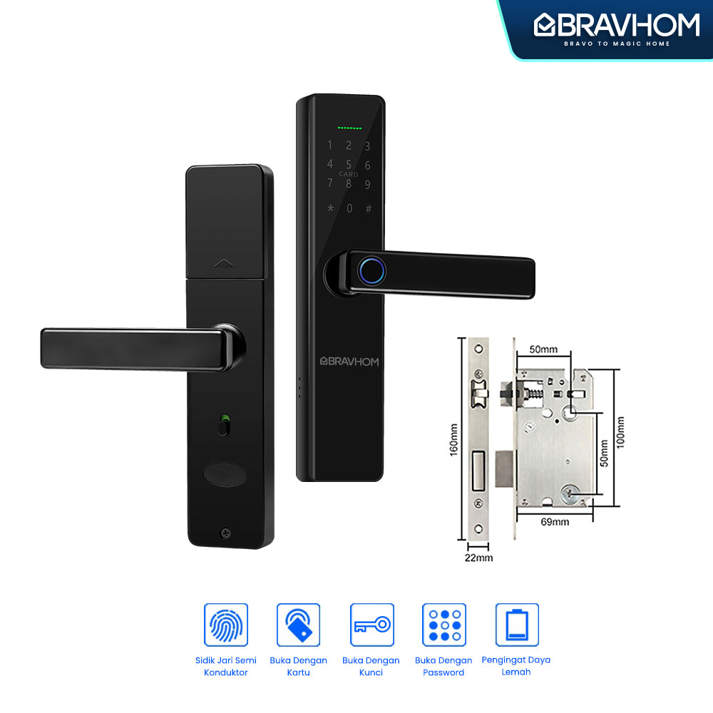 L621 L621 BravHom Smart Lock Kadonio Smart Home